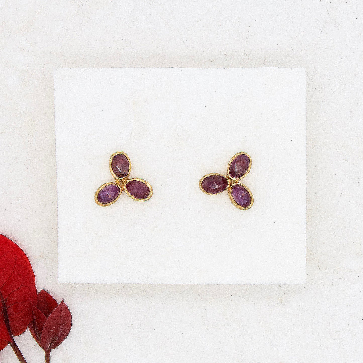 Flower Trio Stud