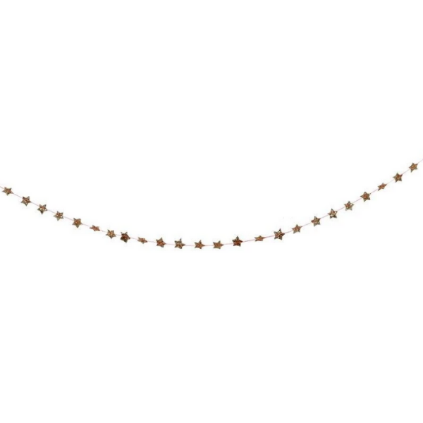Mini Gold Star Garland