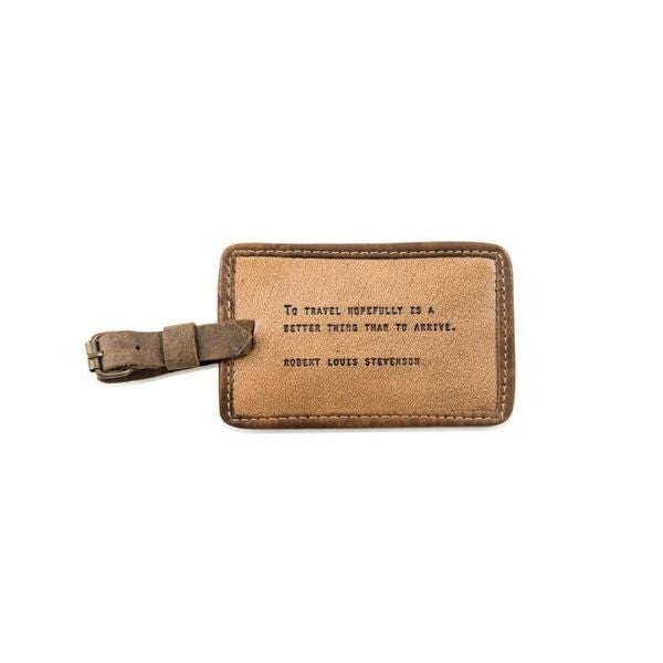Leather Luggage Tag