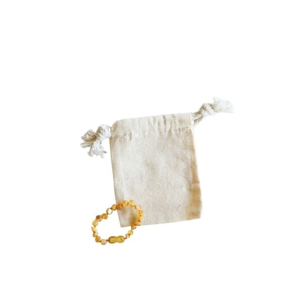 Kids Raw Honey Amber Bracelet/Anklet
