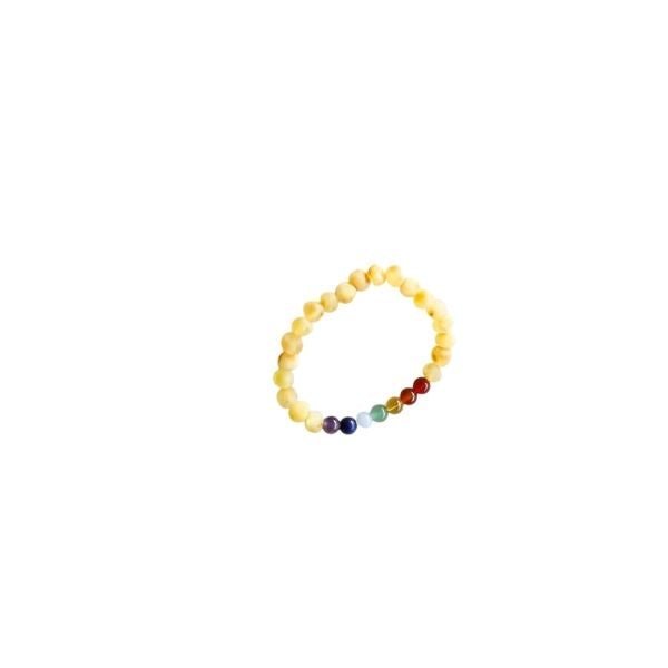Kids Raw Honey Amber Bracelet/Anklet
