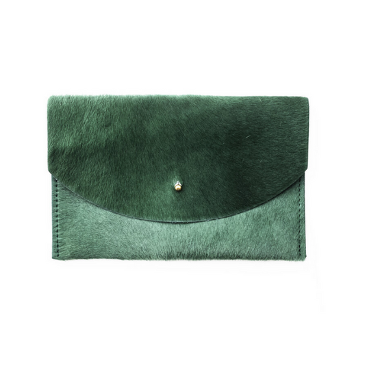 Cowhide Envelope Pouch