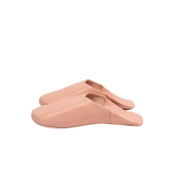 Ballet Pink, Moroccan Babouche Slippers