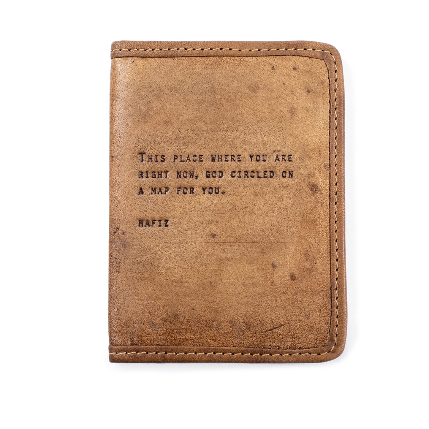 Passport Cover - Gold Leaf