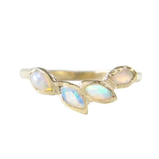 Petal Opal Ring