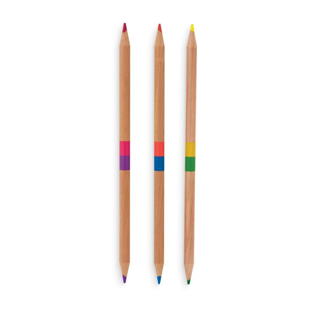 Double-Ended Colored Pencils