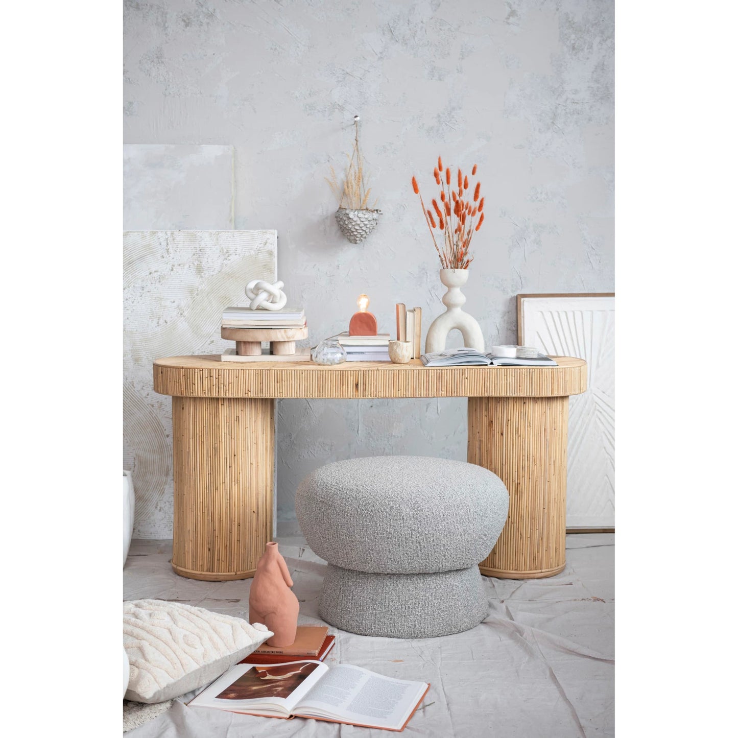 Stoneware Table Lamp