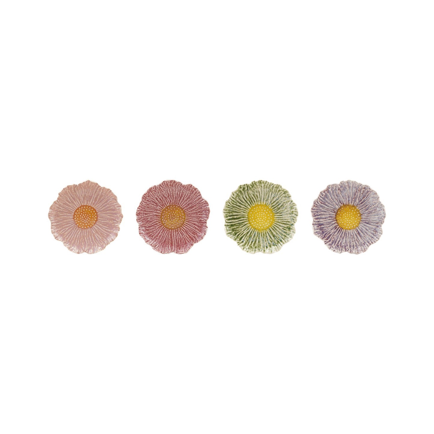 Stoneware Flower Plate