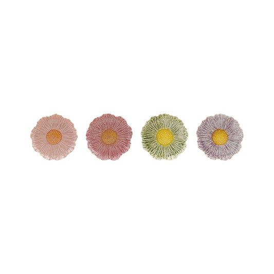 Stoneware Flower Plate