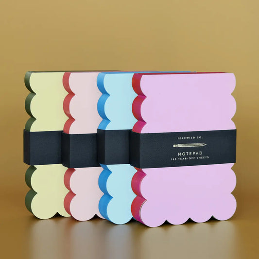 Scalloped Shaped Notepad