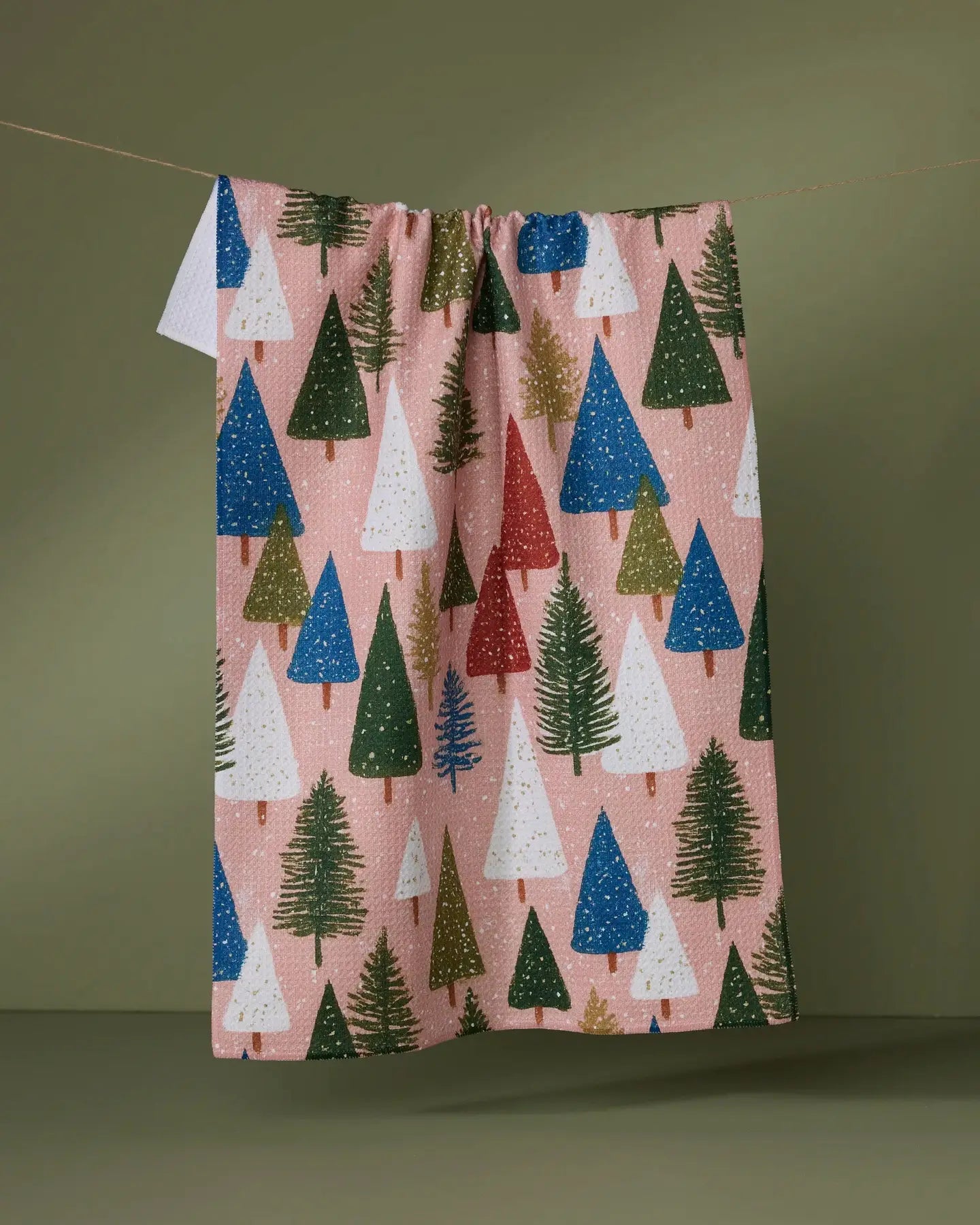 Holiday Geometry Tea Towels