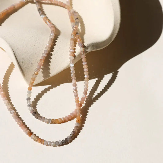 Ember Moonstone Necklace