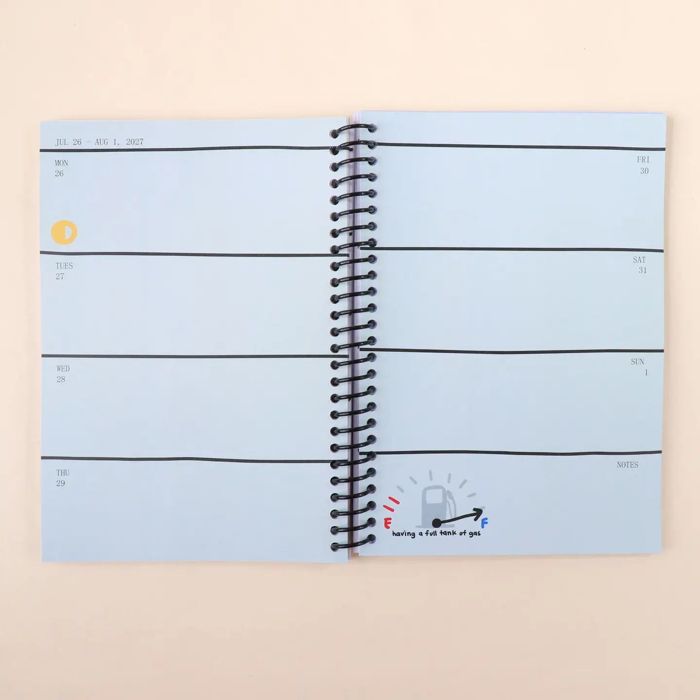 2027 Only Good Things Weekly Planner