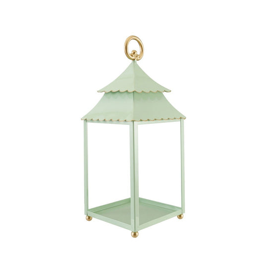 Metal Scalloped Lantern