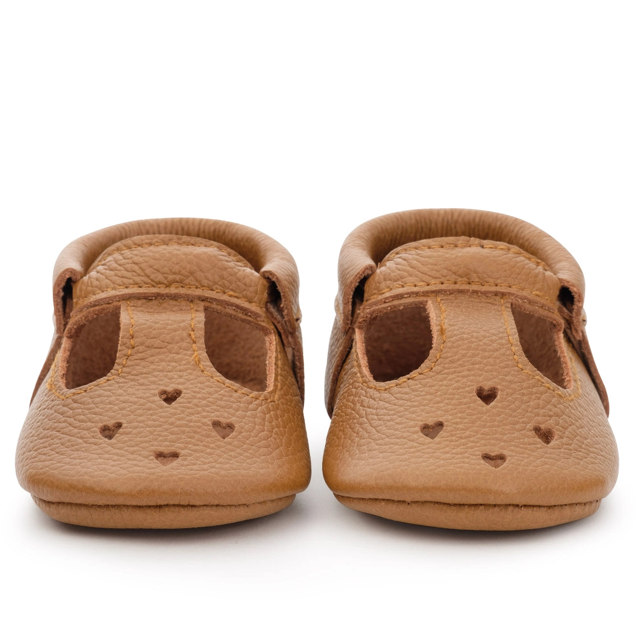 Brown Mary Jane Moccasins