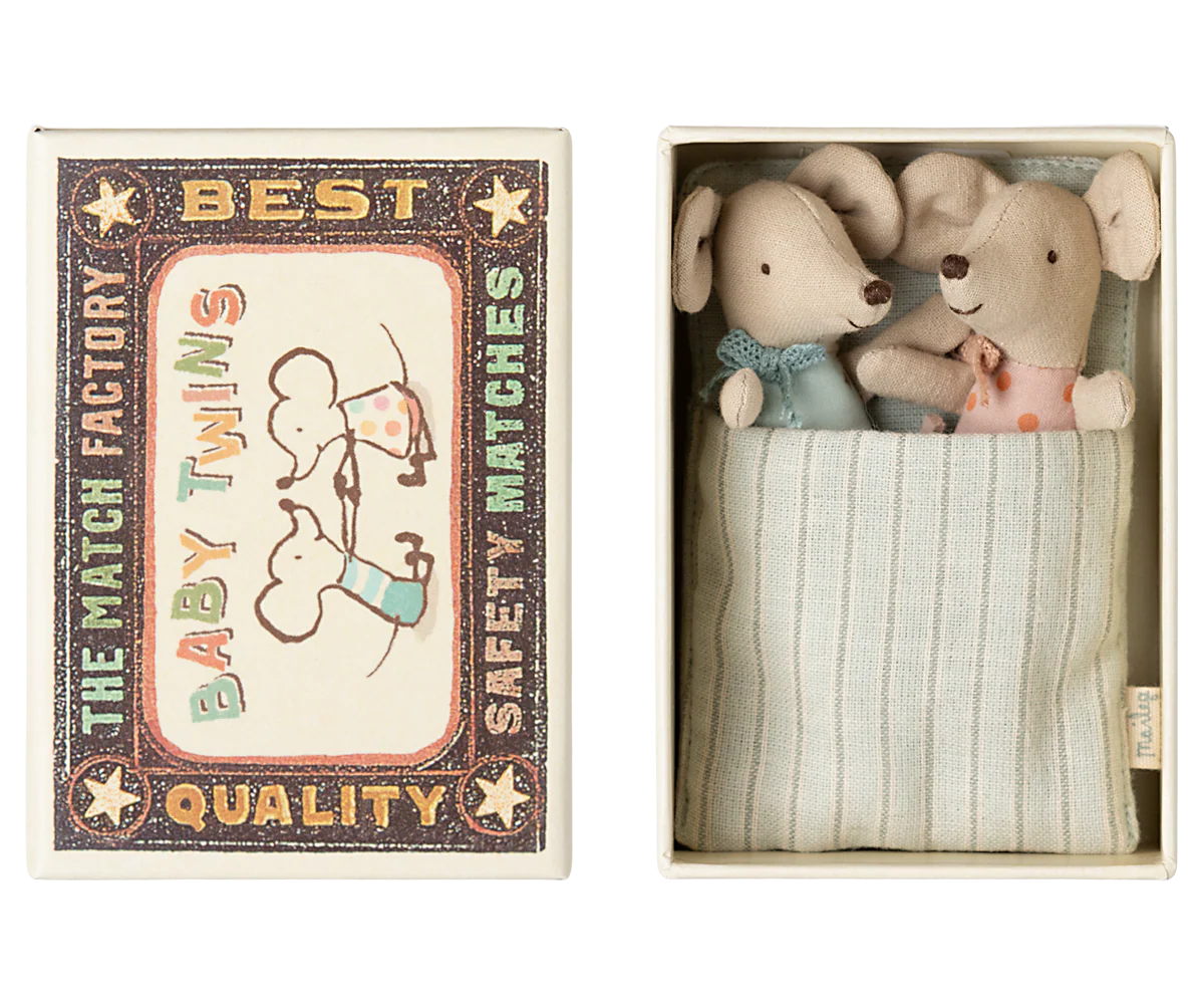 Baby Mice, Twins in Match Box