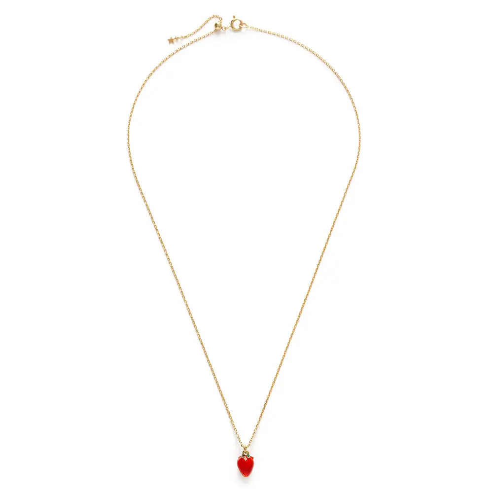 Summer Strawberry Necklace