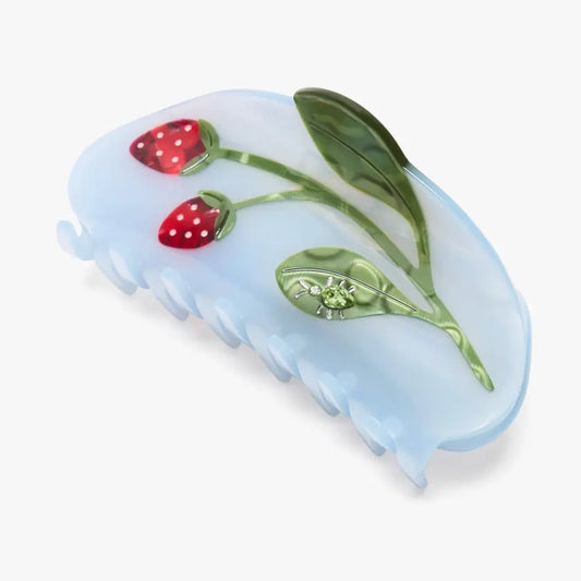 Forest Strawberry Hair Claw Clip