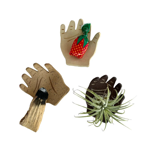 Ceramic Hand Trinket Dishes