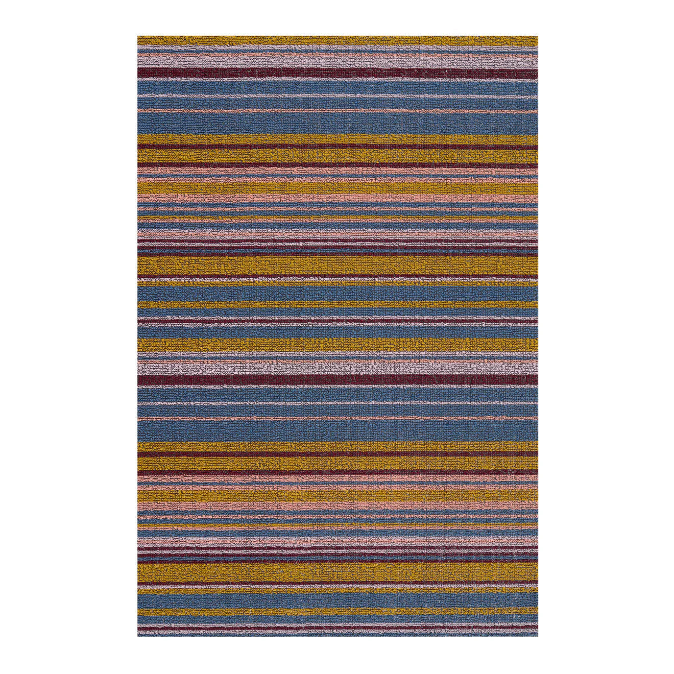 Dusk Echo Stripe Shag Mat