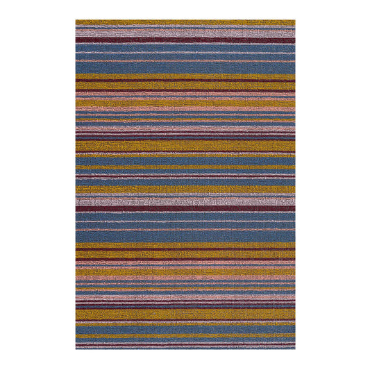 Dusk Echo Stripe Shag Mat
