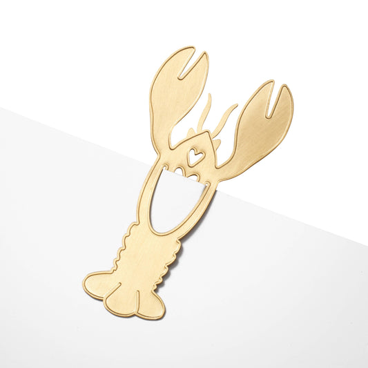Festive Lobster Bookmark Holiday Gift Set