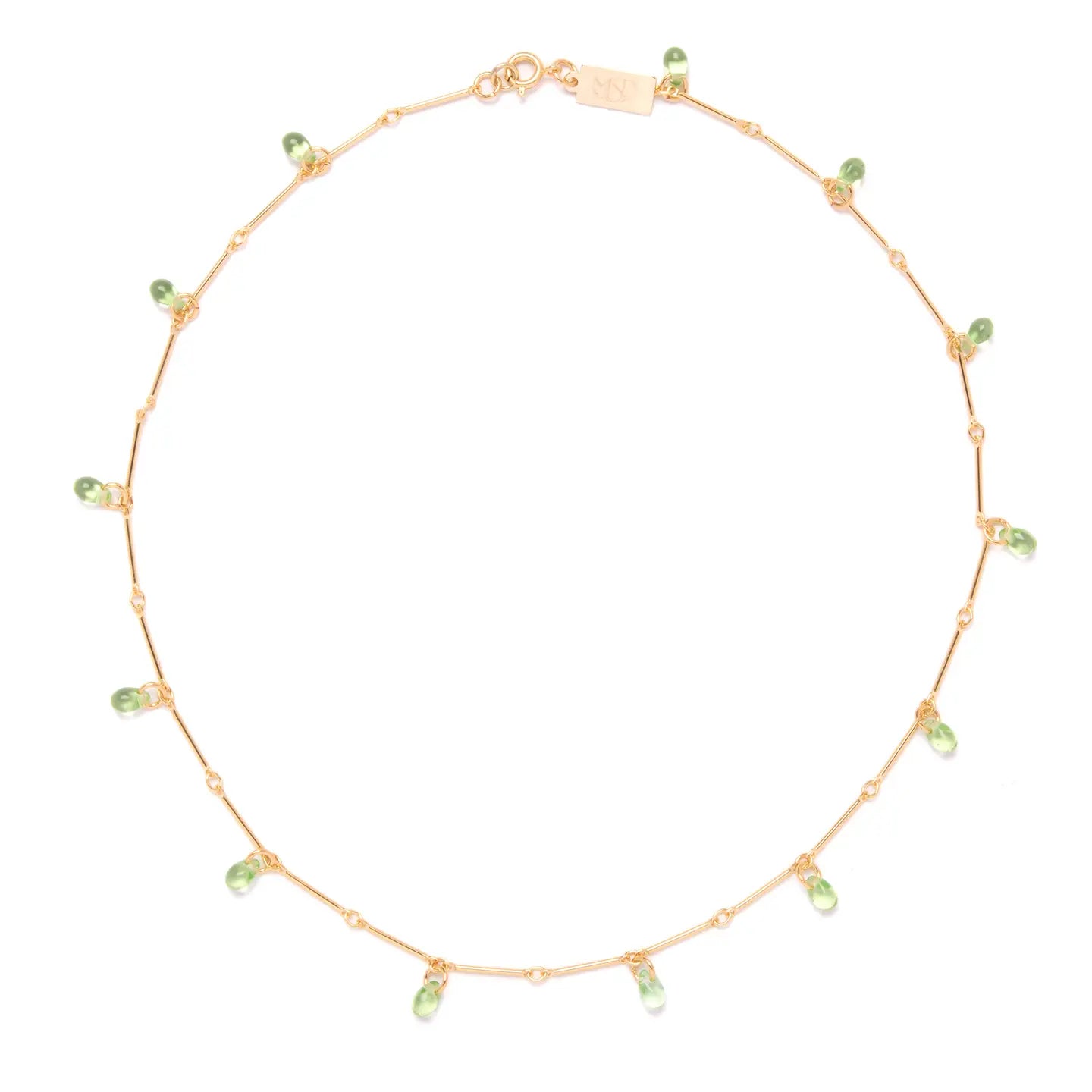 Teardrop Fringe Necklace