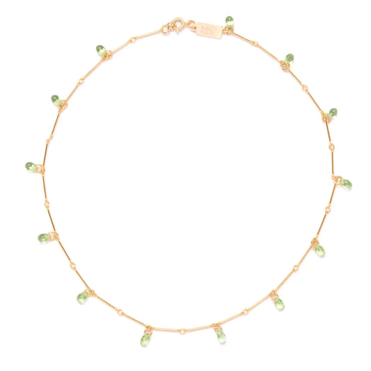 Teardrop Fringe Necklace