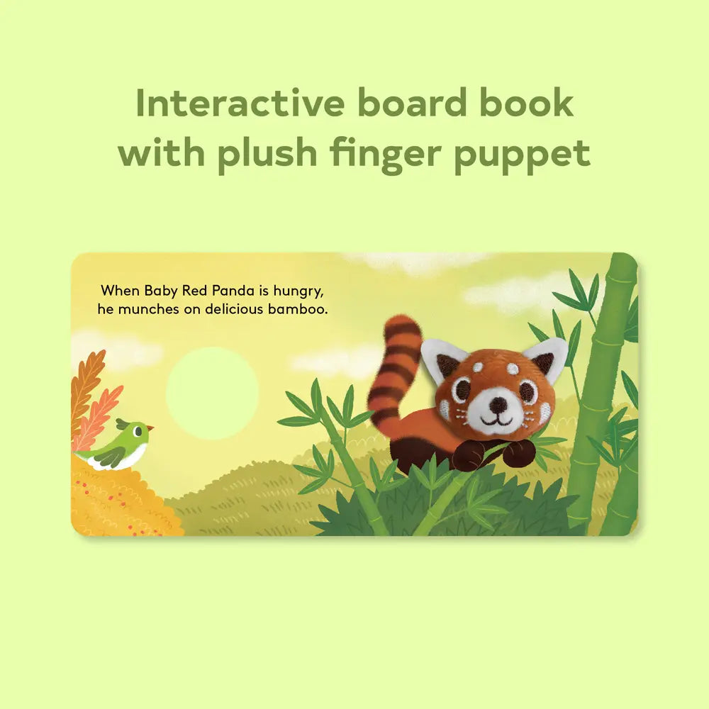 Baby Red Panda Finger Puppet Book