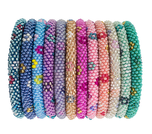 Flower Power Roll-On Bracelet
