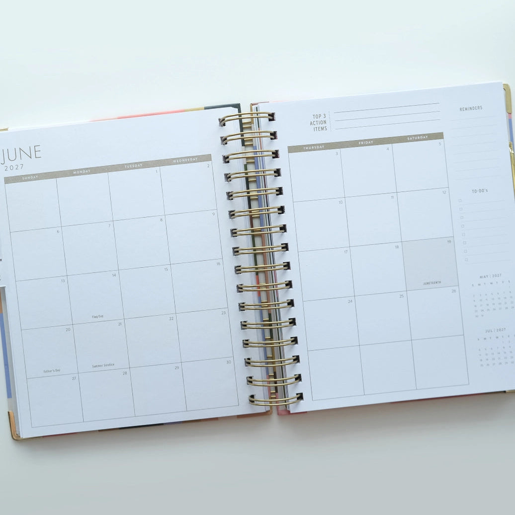 2027 Spiral Bound Planner