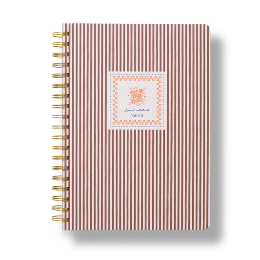 Hardcover Spiral Lined Notebook