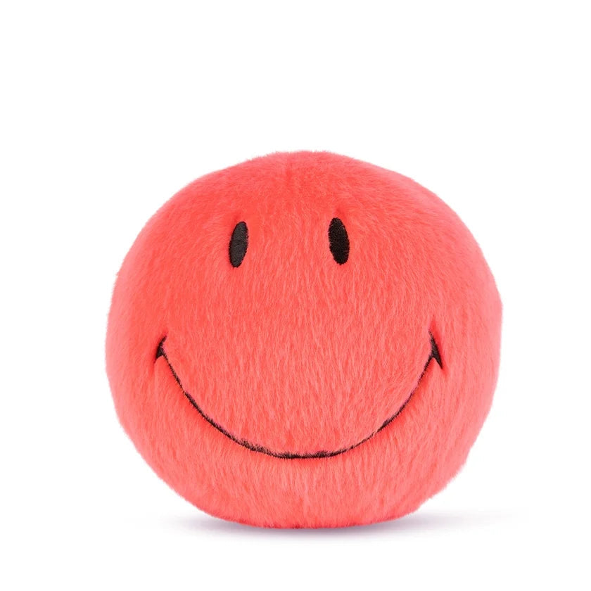 Fuzzy Smiley Plush