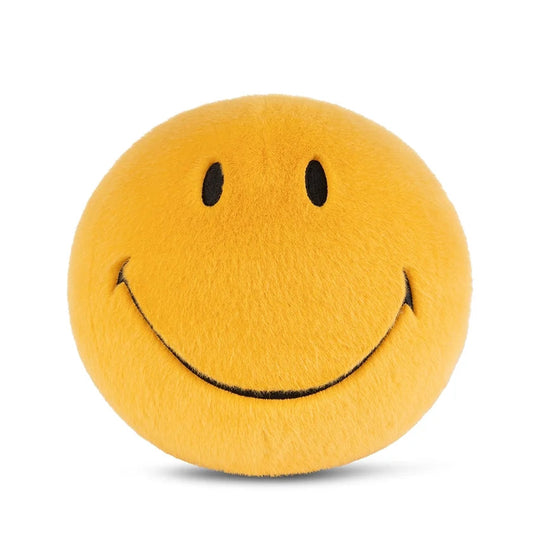Fuzzy Smiley Plush
