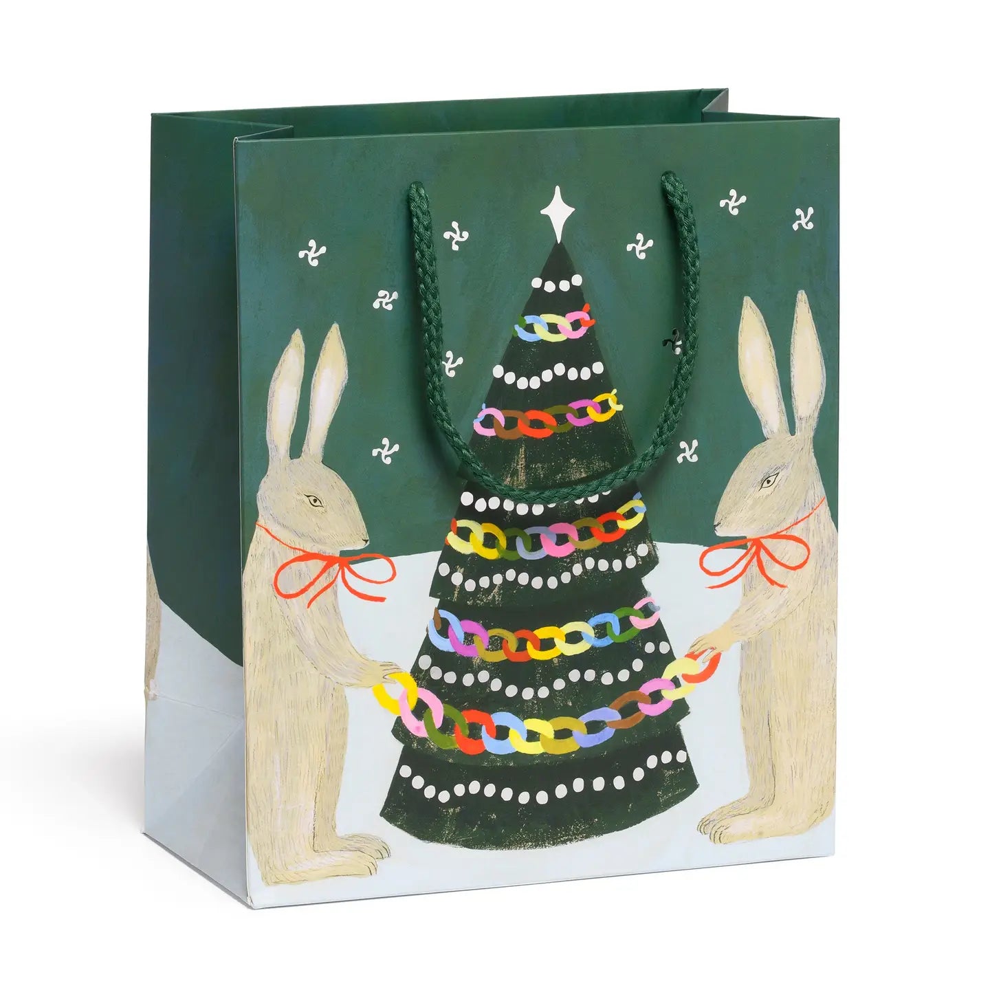 Holiday Red Cap Gift Bags