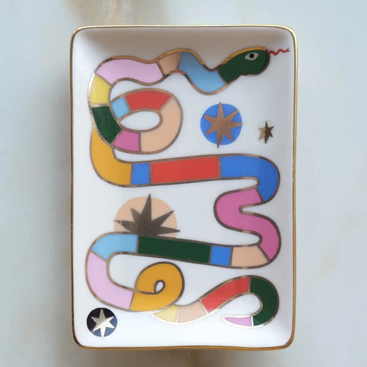 Rainbow Snake Trinket Tray
