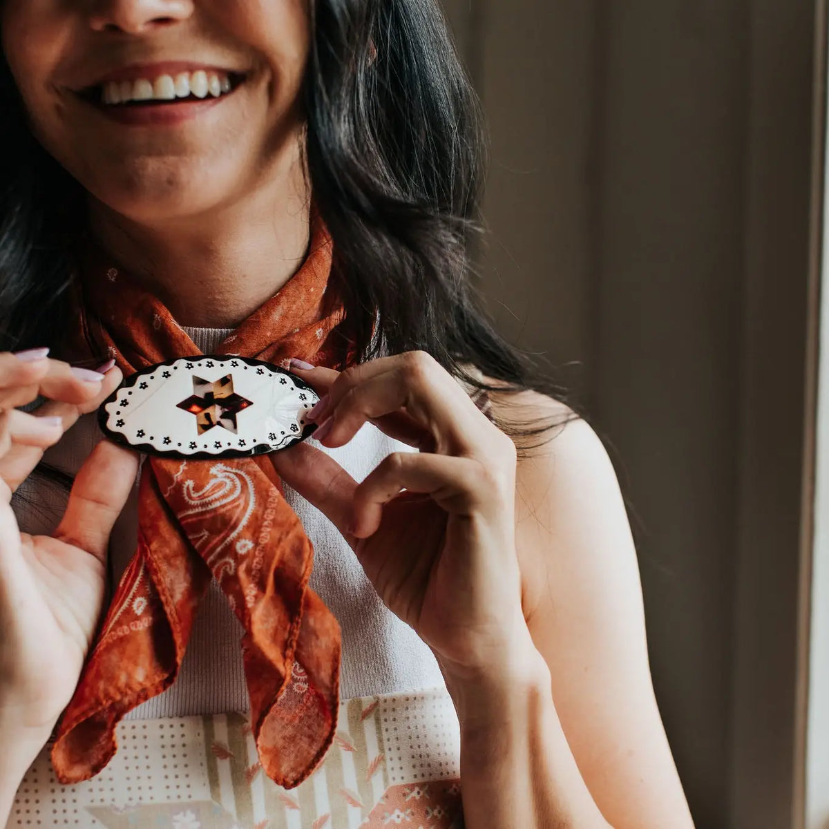 Tortoise Star Ponytail Barrette