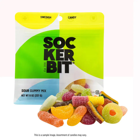 Sour Mix Swedish Candy Bag