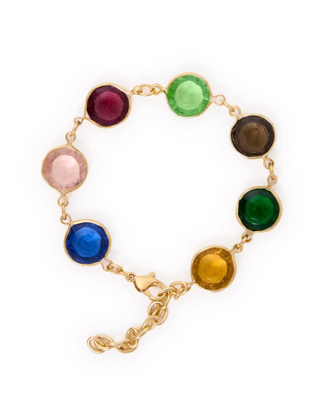 Jocelyn Color Glass Bracelet