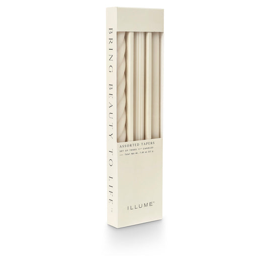Assorted Candle Tapers 3-Pack