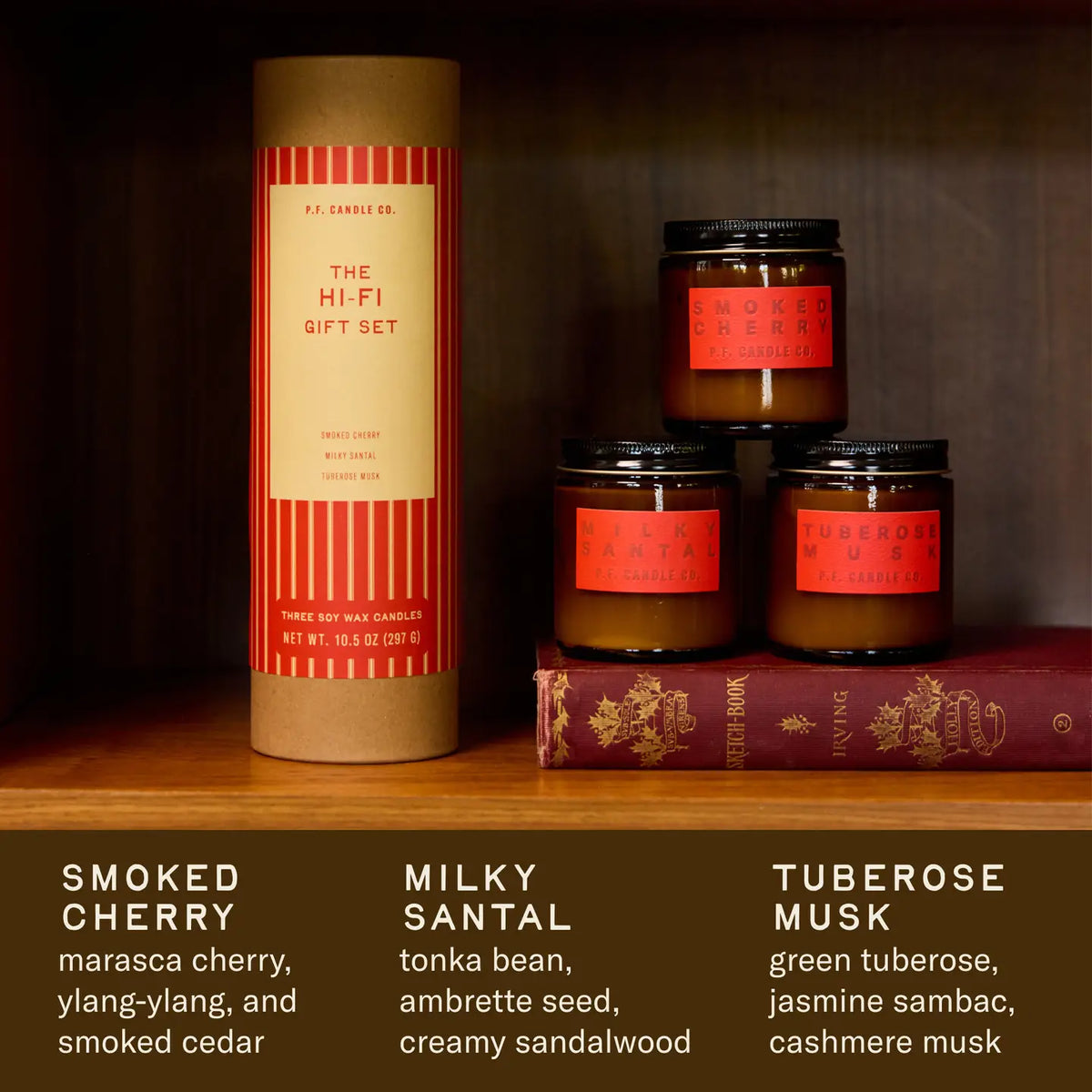 Mini Hi-Fi Candle Gift Set