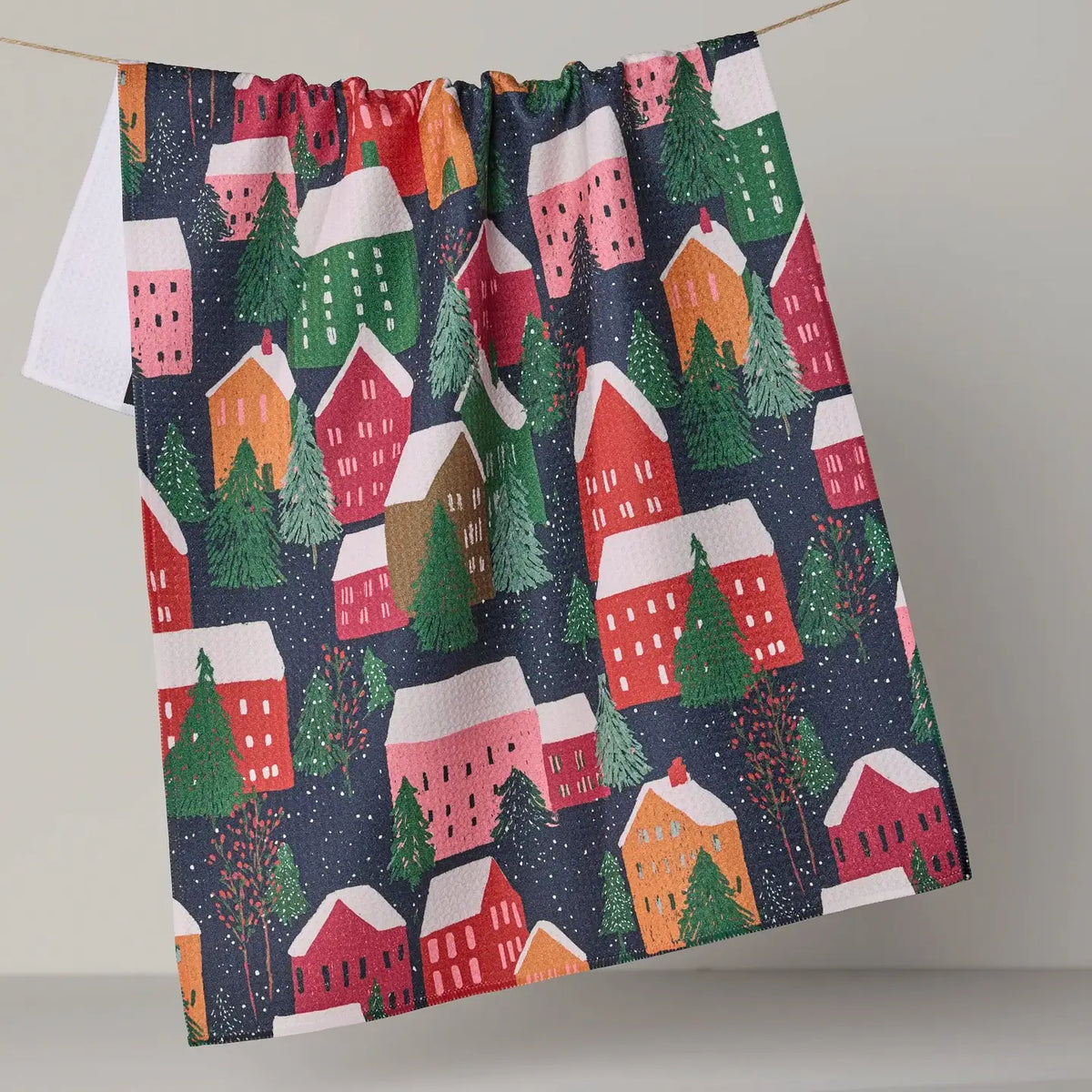 Holiday Geometry Tea Towels