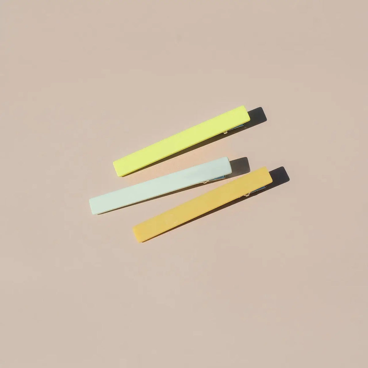 Evie Metal Acetate Hair Clips