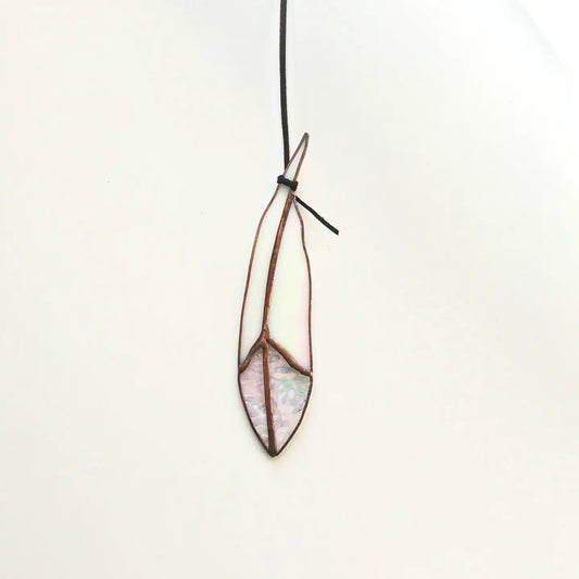 Stained Glass Classic Feather