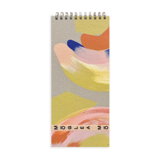 Hand Painted  Slim Notebook