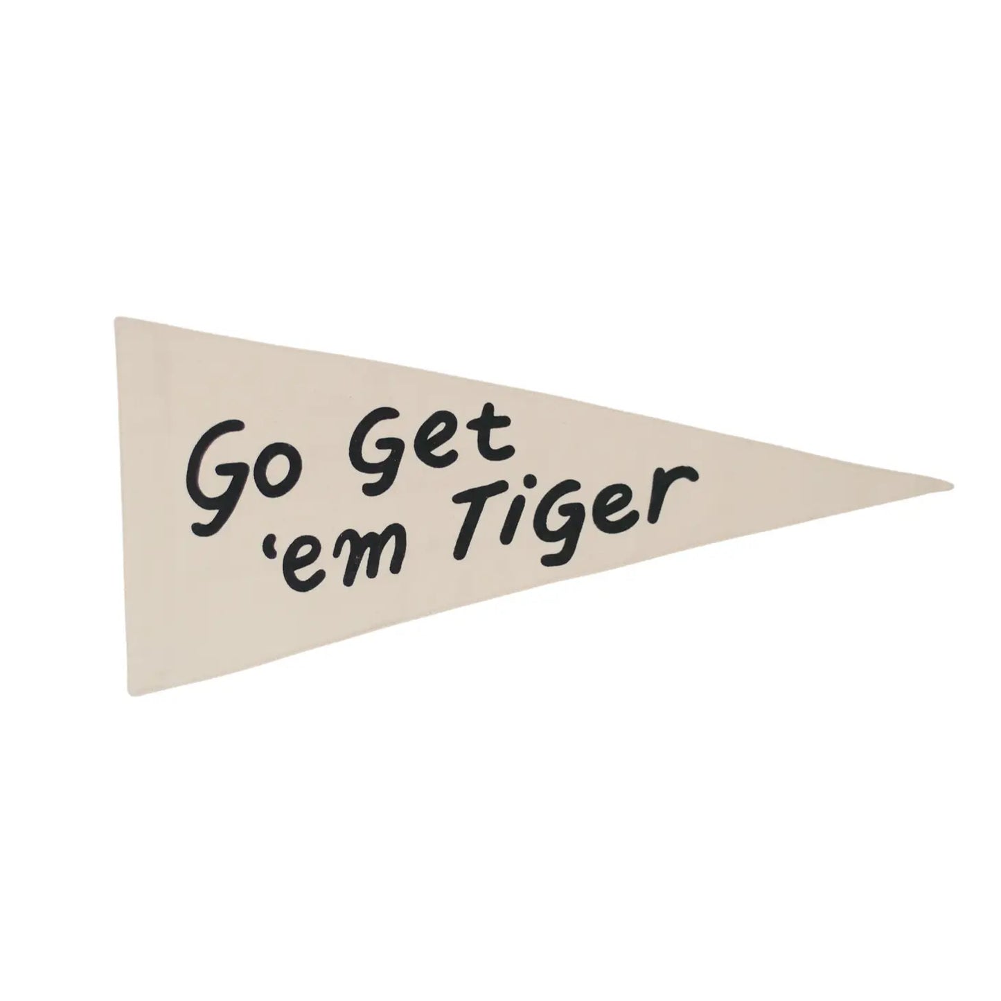 Go Get' Em Tiger Pennant
