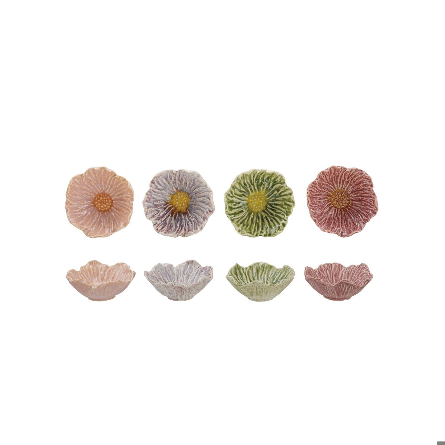 Stoneware Flower Bowl