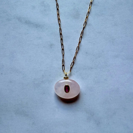 Boheme Gemstone Pendant Necklace