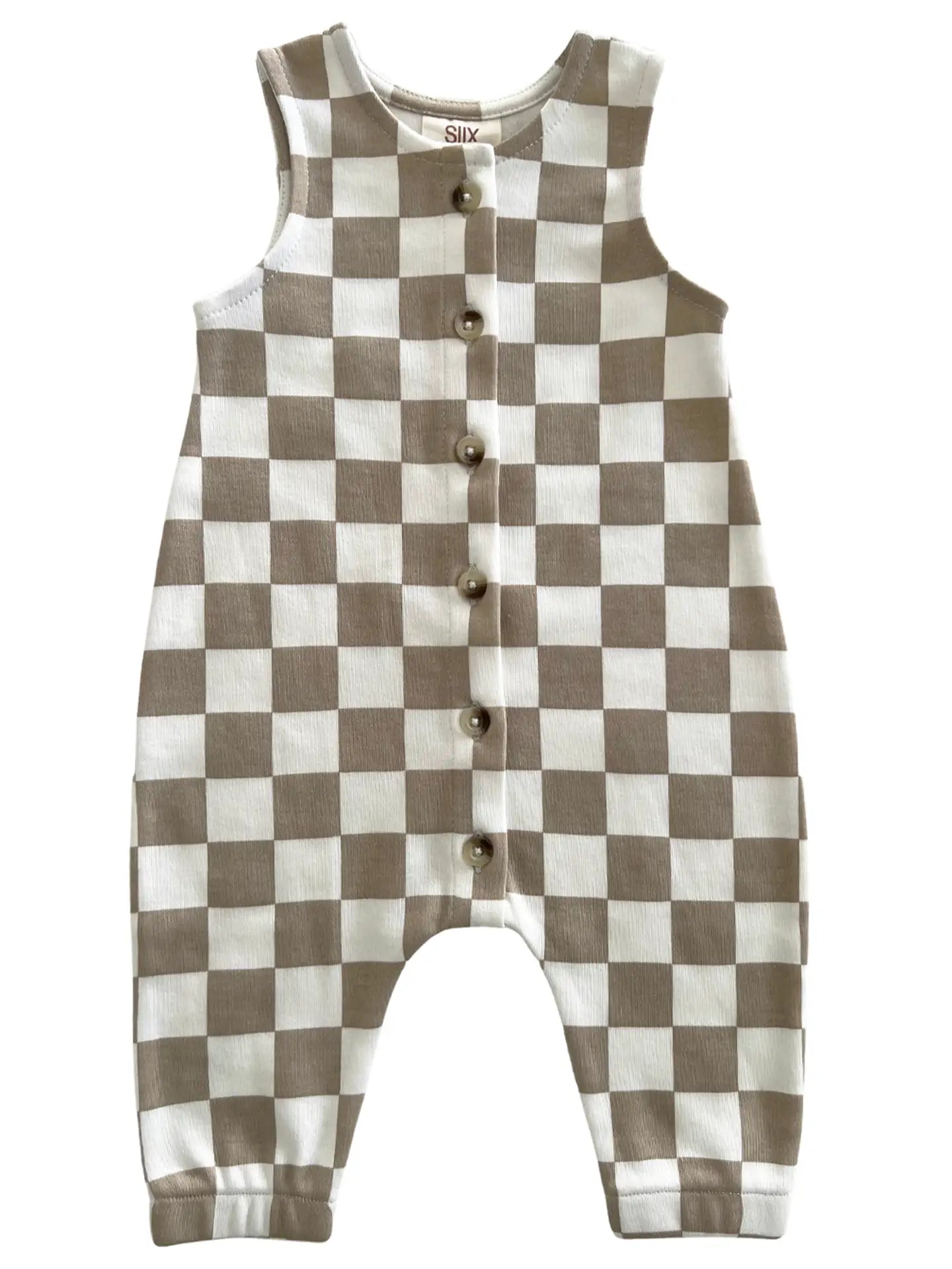 Checkerboard Jumpsuit