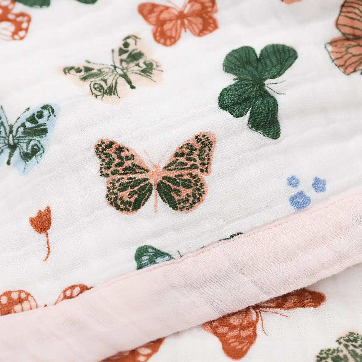 Cotton Muslin Baby Quilt